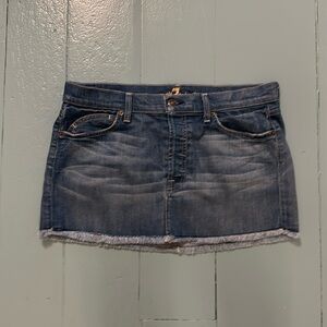 Seven jeans denim skirt size 30